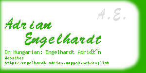 adrian engelhardt business card